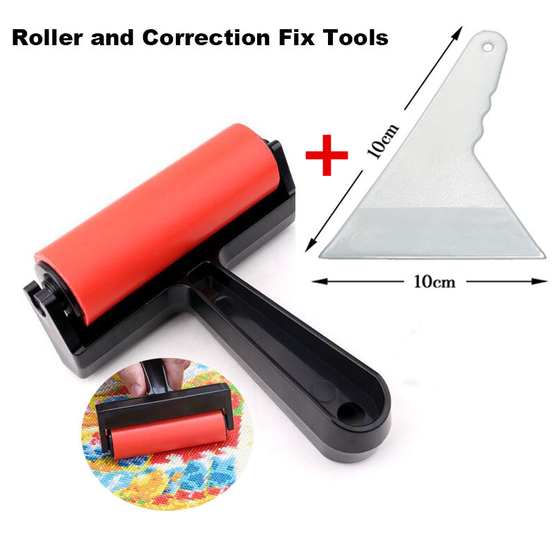 Embroidery Embellishments - New 5D Diamond Painting Roller Painting