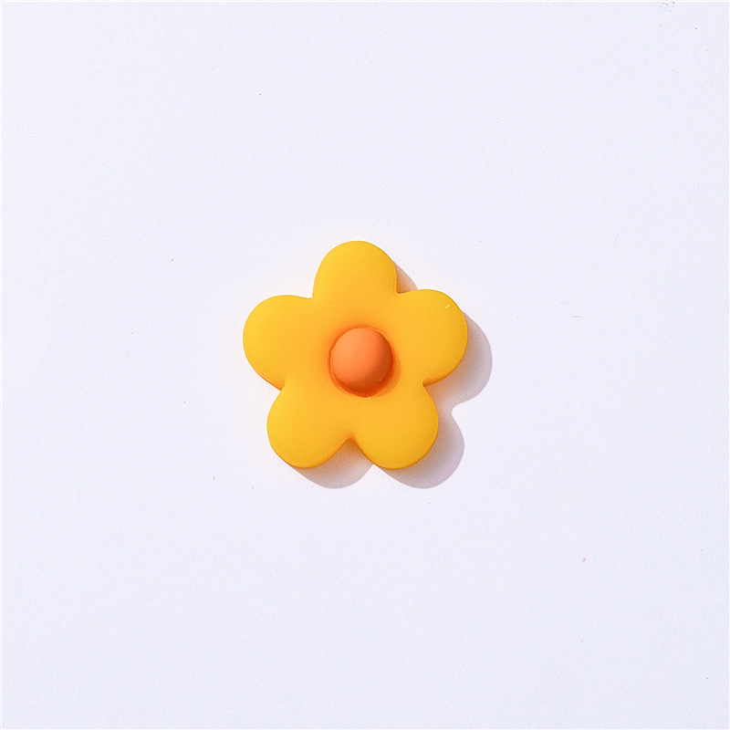 10pcs Resin Flowers Flat Back  - Christmas Craft Embellishment ulasan dan harga