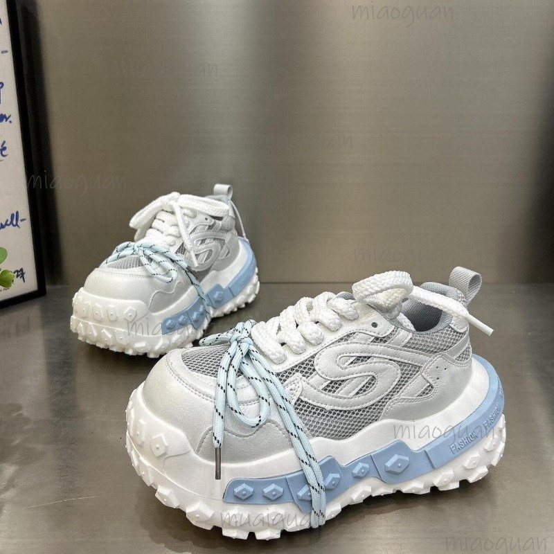 Women's Chunky Platform Dad Sn - Guipure Lace Panel ulasan dan harga