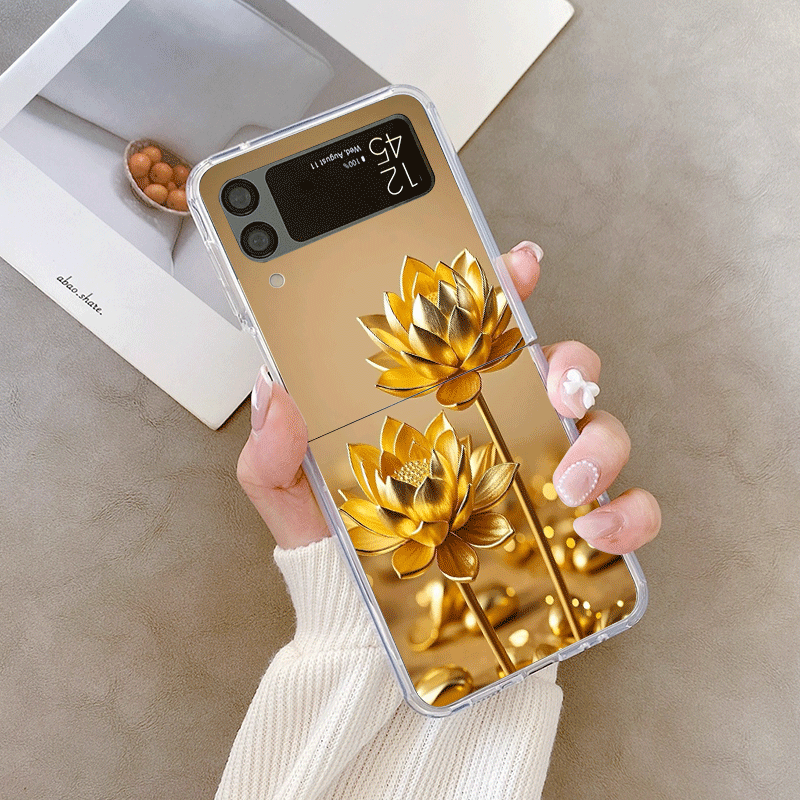 Creative Golden Lotus Flower P - Embroidery Embellishments ulasan dan harga