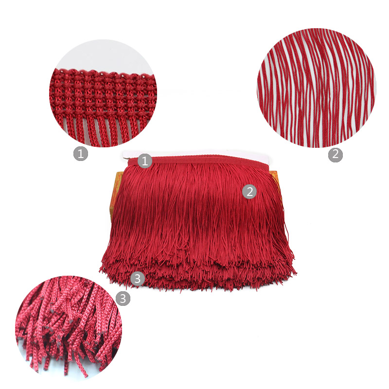 9/15/20/30cm Long Tassel Fring - Fringe Ribbon Sewing ulasan dan harga