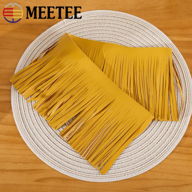 1Meter Meetee 10-30cmX5mm PU L - Fringe Ribbon Sewing ulasan dan harga