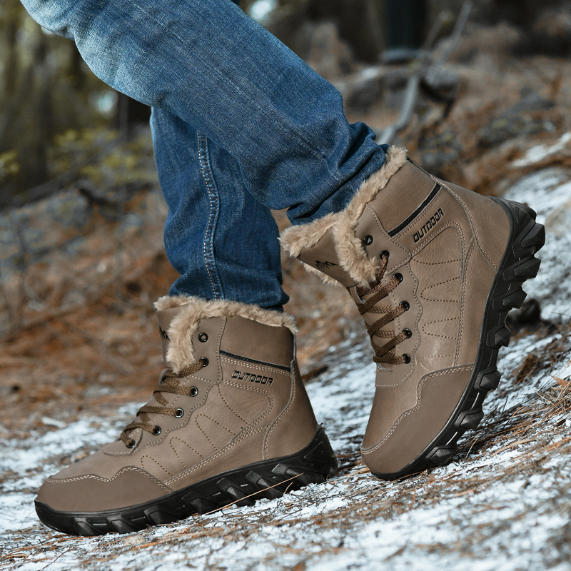 Men's Winter Boots Warm Waterp - Guipure Lace Panel ulasan dan harga